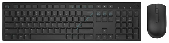 Клавиатура и мышь DELL KM636 Wireless Keyboard and Mouse Black USB фото 1 — HTPC-Home.ru