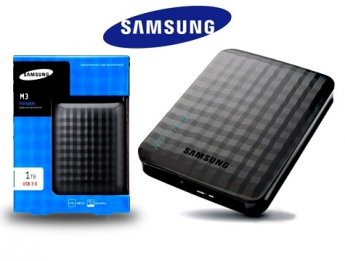 Внешний жесткий диск 1Tb Samsung M3 Portable HX-M101TCB 2.5" USB3.0 