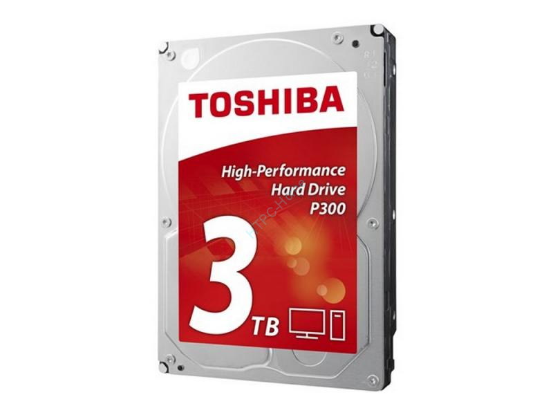 Жесткий диск 3Tb SATA Toshiba P300 HDWD130UZSVA 3.5" 7200rpm 64Mb фото 1 — HTPC-Home.ru