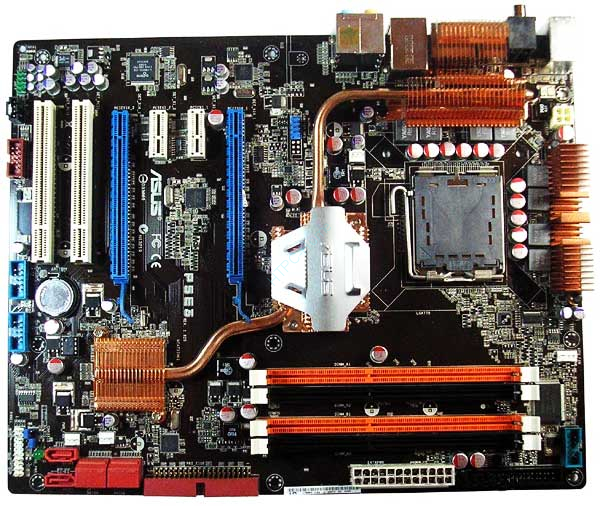Материнская плата ASUS P5E3 (OEM) LGA775 < X38 > 2xPCI-E+GbLAN+1394 SATA RAID ATX 4DDR3 < PC3-10600 > фото 1 — HTPC-Home.ru