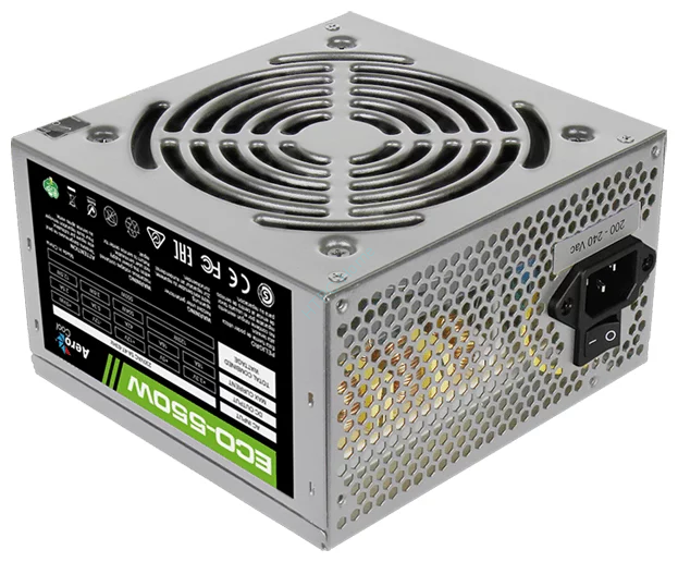 Блок питания AeroCool Eco 550W фото 1 — HTPC-Home.ru