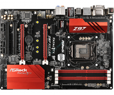 Материнская плата ASRock Fatal1ty Z97 Killer (RTL) LGA1150 ATX 4DDR3  — HTPC-Home.ru