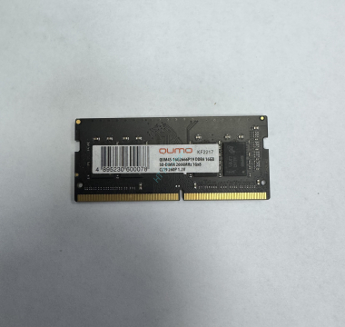 Оперативная память 16Gb QUMO QUM4S-16G2666P19 DDR4 SODIMM 2666 CL19 — HTPC-Home.ru