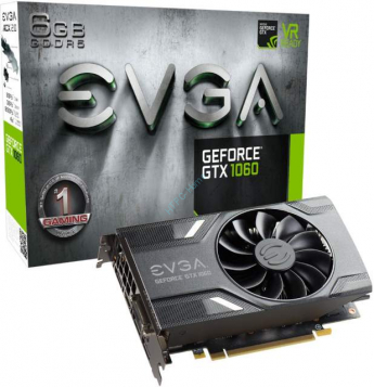 Видеокарта EVGA GeForce® GTX 1060 6GB 06G-P4-6161-KR 
