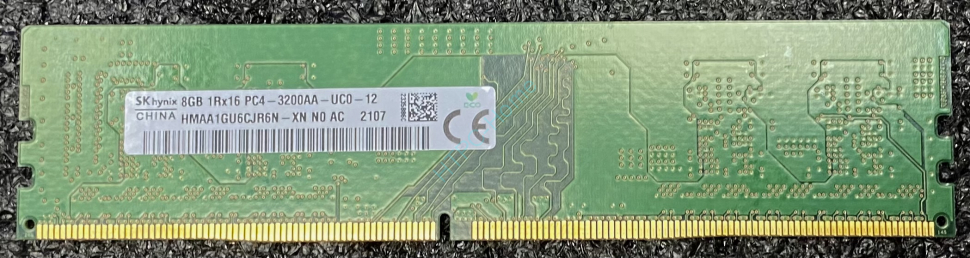 Оперативная память 8Gb Hynix HMAA1GU6CJR6N-XN DDR4 3200 DIMM фото 1 — HTPC-Home.ru