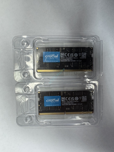 Оперативная память 32GB Crucial CT16G48C40S5 х 2шт DDR5 PC5-4800 SODIMM CL40 — HTPC-Home.ru