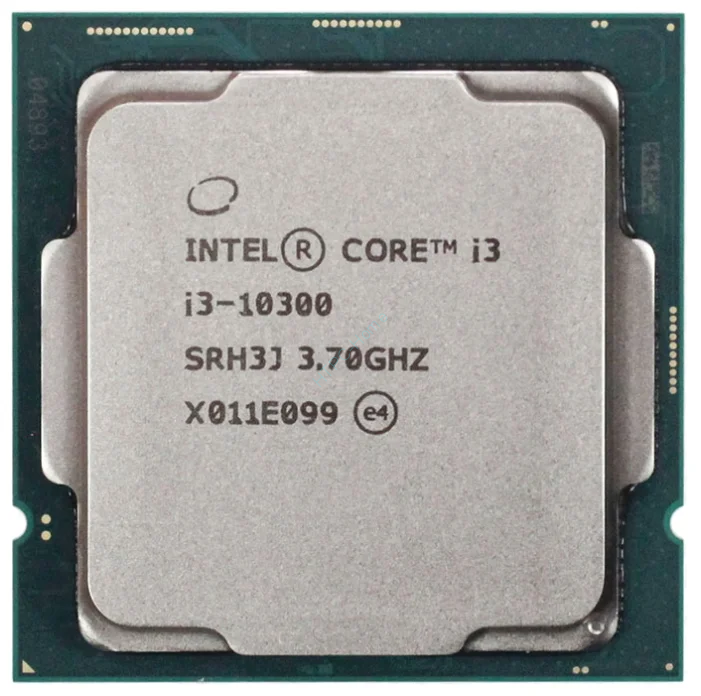 Процессор Intel Core i3-10300 3.7 GHz / 4core / SVGA UHD Graphics630 / 6Mb / 65W / 8 GT / s LGA1200 фото 1 — HTPC-Home.ru