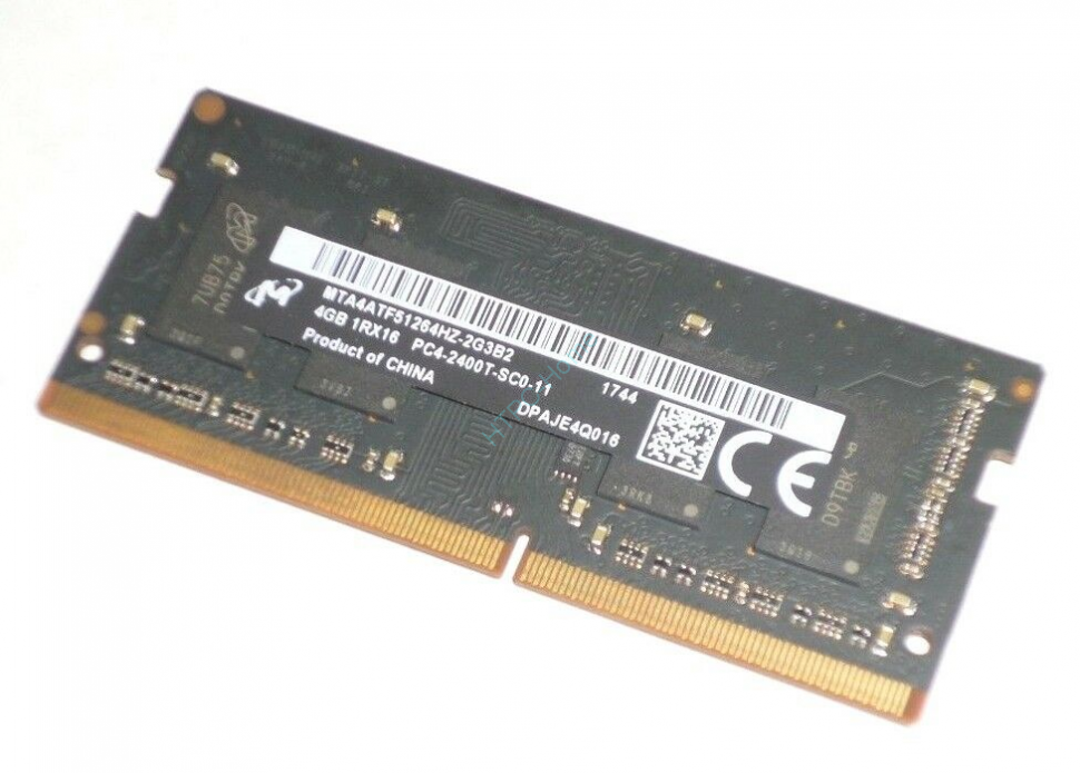 Оперативная память 4Gb Micron MTA4ATF51264HZ-2G3B2 DDR4 2400 SO-DIMM   фото 1 — HTPC-Home.ru