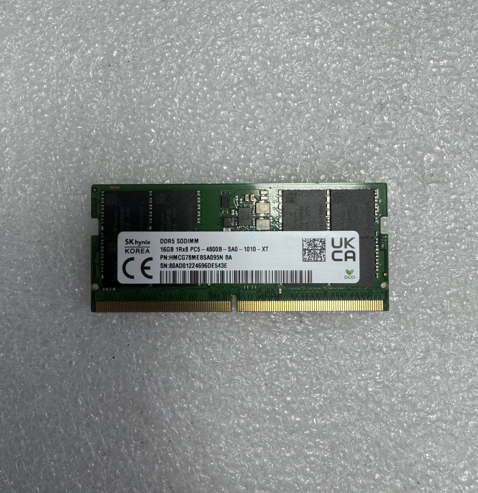 Оперативная память 16Gb Hynix HMCG78MEBSA095N DDR5 4800 SODIMM  фото 1 — HTPC-Home.ru