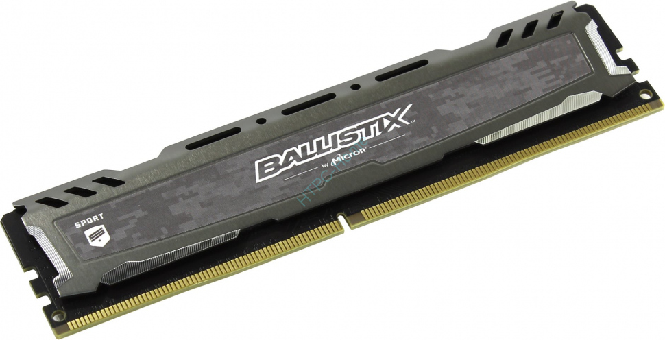 Модуль памяти 8Gb Crucial Ballistix Sport BLS8G4D26BFSBK DDR4 2666 DIMM  фото 1 — HTPC-Home.ru