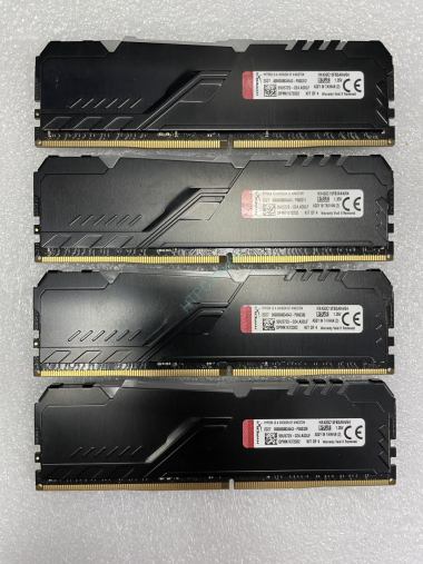 Оперативная память 16Gbx4 KIT Kingston HyperX Fury RGB HX430C15FB3AK4/64 DDR4 3000 DIMM — HTPC-Home.ru