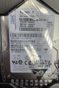 Жесткий диск IBM 9FU066-050 147Gb SAS 2,5" HDD