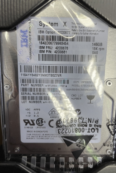 Жесткий диск IBM 9FU066-050 147Gb SAS 2,5&quot; HDD — HTPC-Home.ru