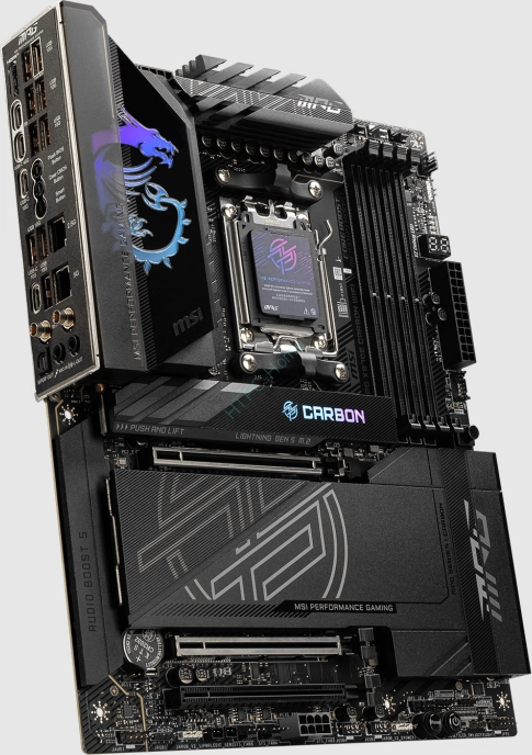 Материнская плата MSI MPG X870E CARBON WIFI фото 1 — HTPC-Home.ru