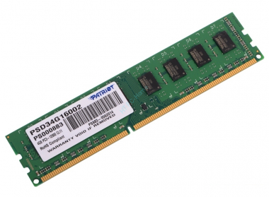 Оперативная память 4Gb Patriot PSD34G16002 DDR3 1600 DIMM  — HTPC-Home.ru