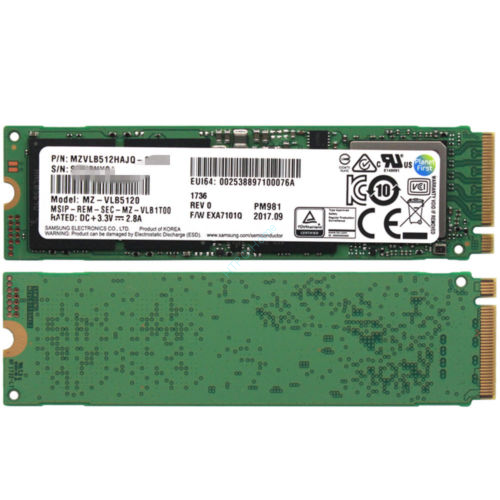 Твердотельный накопитель 512Gb Samsung PM981 MZ-VLB5120 NVMe  фото 1 — HTPC-Home.ru