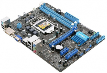 ASUS P8H61-MX/SI R1.01 (OEM) LGA1155 < H61 > PCI-E+Dsub+DVI GbLAN SATA MicroATX 2DDR-3@