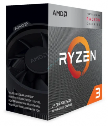 Процессор CPU AMD Ryzen 3 3200G (BOX) (YD3200C5) 3.6 GHz / 4core / SVGA RADEON Vega 8 / 2+4Mb / 65W Socket AM4