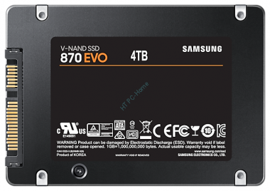 Твердотельный накопитель 4TB Samsung 870 EVO MZ-77E4T0BW &mdash; HTPC-Home.ru