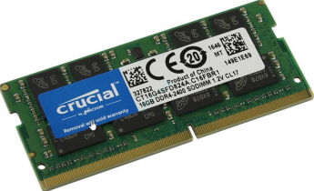 Оперативная память 16GB Crucial CT16G4SFD824A DDR4 2400 SODIMM 
