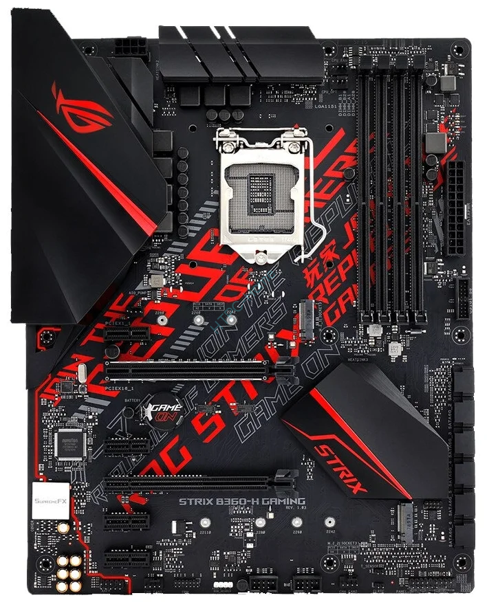 ASUS ROG STRIX B360-H GAMING LGA1151 ATX  фото 1 — HTPC-Home.ru