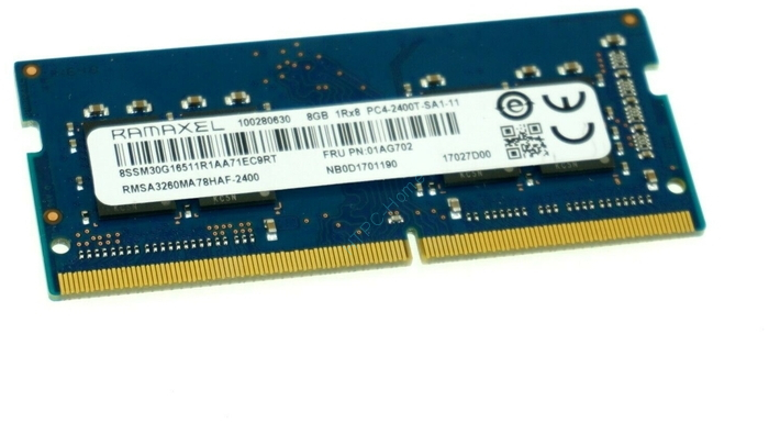Оперативная память 8Gb Ramaxel RMSA3260NA78HAF-2400 DDR4 2400 SODIMM фото 1 — HTPC-Home.ru