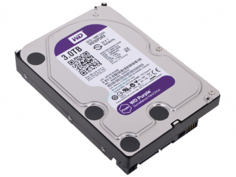 Жесткий диск 3Tb SATA 6Gb Western Digital Purple WD30PURX 3.5" 64Mb