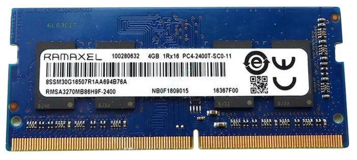 Оперативная память 4Gb Ramaxel RMSA3270MB86H9F DDR4 2400 SO-DIMM фото 1 — HTPC-Home.ru
