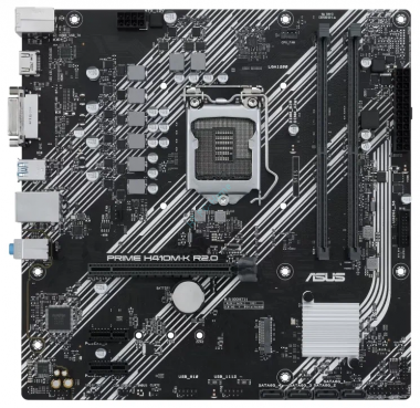 Материнская плата ASUS PRIME H410M-K R2.0 LGA1200 MicroATX 2DDR4 — HTPC-Home.ru