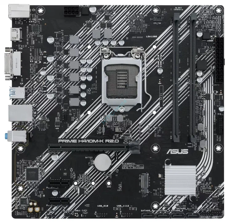 Материнская плата ASUS PRIME H410M-K R2.0 LGA1200 MicroATX 2DDR4 фото 1 — HTPC-Home.ru Материнская плата ASUS PRIME H410M-K R2.0 LGA1200 MicroATX 2DDR4 фото 1 — HTPC-Home.ru