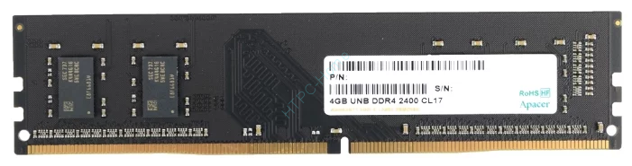 Оперативная память 4Gb Apacer AU04GB24CEWBGH DDR4 2400 DIMM фото 1 — HTPC-Home.ru