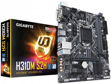Материнская плата GIGABYTE H310M S2H LGA1151 MicroATX 2DDR4 — HTPC-Home.ru