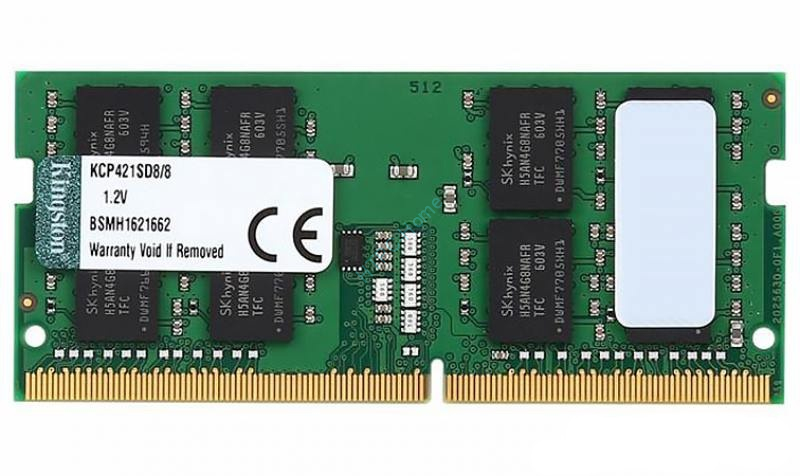 Оперативная память 8Gb Kingston KCP421SD8/8 DDR4 2133 SO-DIMM фото 1 — HTPC-Home.ru