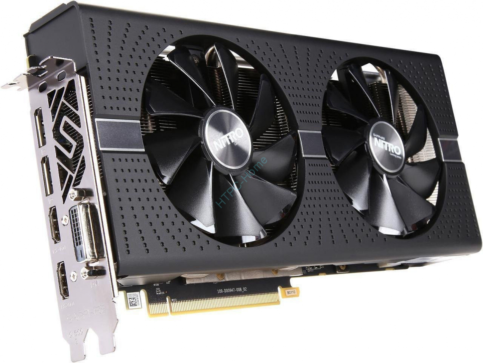Видеокарта Sapphire Nitro+ Radeon RX 580 1411MHz PCI-E 3.0 8192MB 8000MHz 256 bit DVI 2xHDMI HDCP фото 1 — HTPC-Home.ru