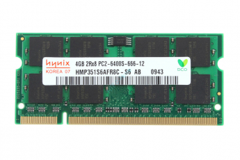 Оперативная память 4Gb Hynix HYMP351S64AFR8C-S6 DDR2 800 SODIMM 
