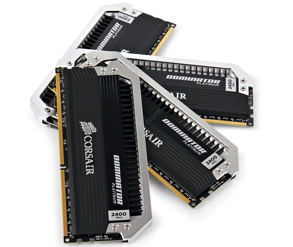 Corsair Dominator Platinum < CMD16GX3M4A2400C9 > DDR3 DIMM 16Gb KIT 4*4Gb < PC3-19200 > фото 1 — HTPC-Home.ru