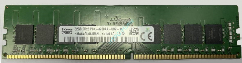 Модуль памяти 32GB Hynix HMAA4GU6AJR8N-XN DDR4 3200MHz DIMM CL15  фото 1 — HTPC-Home.ru