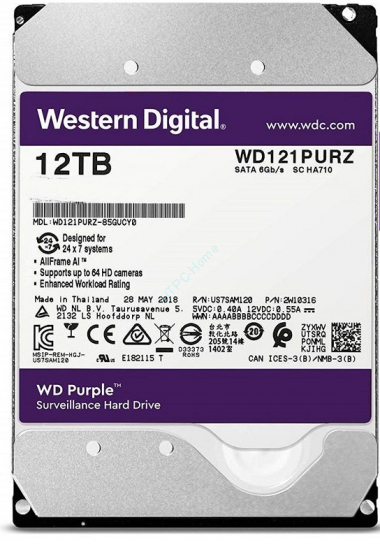 Жёсткий диск 12Tb Western Digital Purple Pro WD121PURP — HTPC-Home.ru