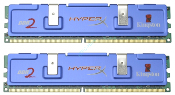 Оперативная память 2Gbx2 Kingston HyperX KHX6400D2LLK2/4G DDR2 6400 DIMM  
