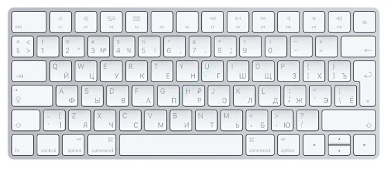 Клавиатура Apple Magic Keyboard White Bluetooth MLA22RU/A фото 1 — HTPC-Home.ru