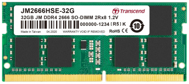 Оперативная память 32Gb Transcend JM2666HSE-32G DDR4 2666 SO-DIMM — HTPC-Home.ru