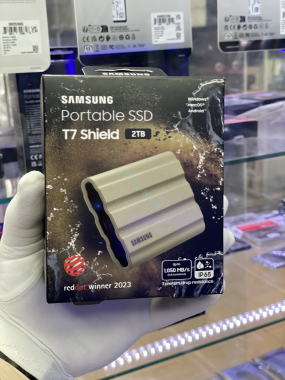 Внешний SSD 2Тб Samsung T7 Shield бежевый MU-PE2T0K/WW — HTPC-Home.ru