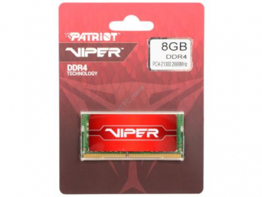Оперативная память 8GB Patriot PV48G266C8S / Viper DDR2 2666 SODIMM — HTPC-Home.ru
