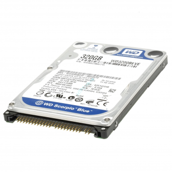 Жесткий диск 320Gb IDE Western Digital Scorpio Blue WD3200BEVE 2.5" 5400rpm 8Mb