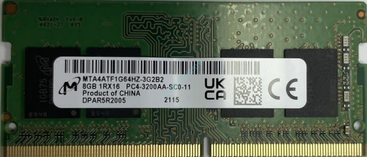 Оперативная память 8Gb Micron MTA4ATF1G64HZ-3G2B2 DDR2 3200 SODIMM  фото 1 — HTPC-Home.ru