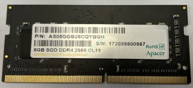 Оперативная память 8Gb Apacer AU08GGB26CQYBGH DDR4 2666 SODIMM CL19 — HTPC-Home.ru