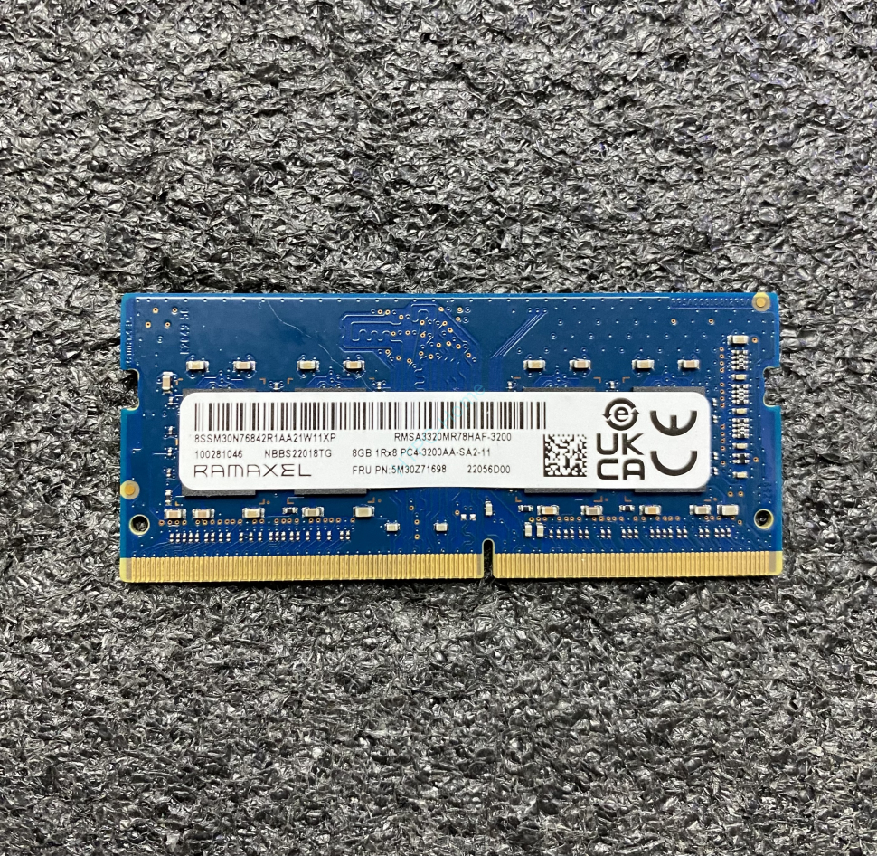 Оперативная память 8Gb Ramaxel RMSA3320MR78HAF-3200 DDR4 3200 SODIMM фото 1 — HTPC-Home.ru