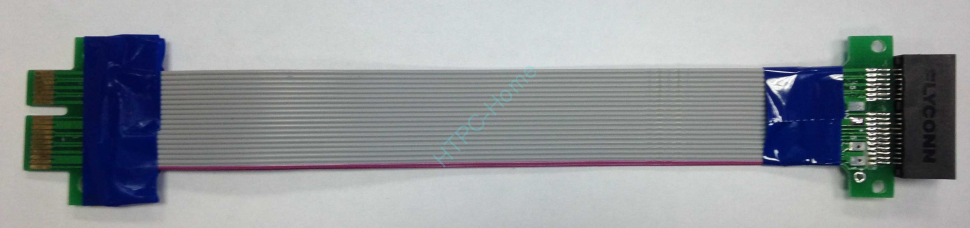 Sintech Electronic PCI-Express  1x to 1x Гибкий шлейф 18см фото 1 — HTPC-Home.ru