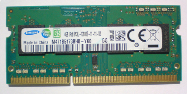 Оперативная память 4Gb Samsung M471B5173BH0-YK0 DDR3L 1600 SO-DIMM  — HTPC-Home.ru