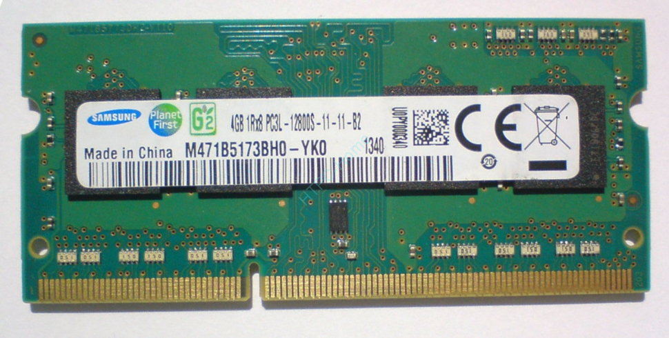 Оперативная память 4Gb Samsung M471B5173BH0-YK0 DDR3L 1600 SO-DIMM  фото 1 — HTPC-Home.ru